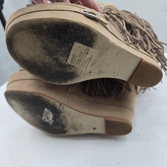 Colin Stuart Shoes Womens Size 8 Fringe - Picture 6 of 9